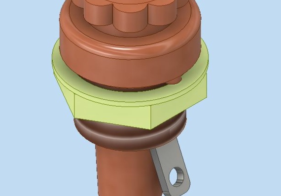 Holder of fuse insert DVP4-1V TU6315-011-076austri62-98