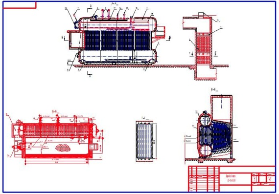 Steam boiler DE-16-14GM