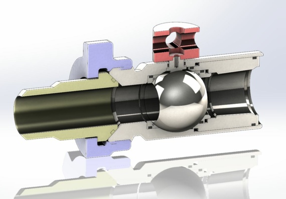 Ball valve (Du50, Ru250)