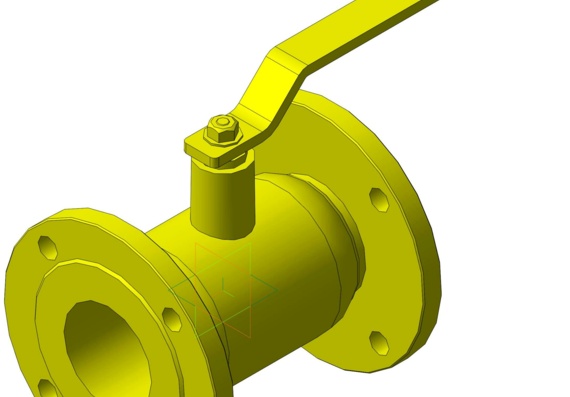 Ball valve Du80 ALSO KSH.F.GAS.080.016-01 