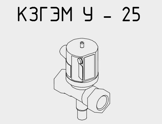 Dynamic unit KZGEM U D25mm
