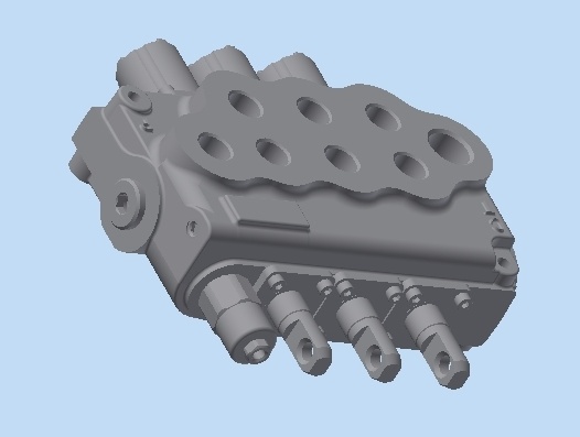MV-5-3S hydraulic distributor
