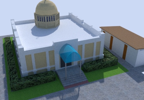 Modern mosque project
