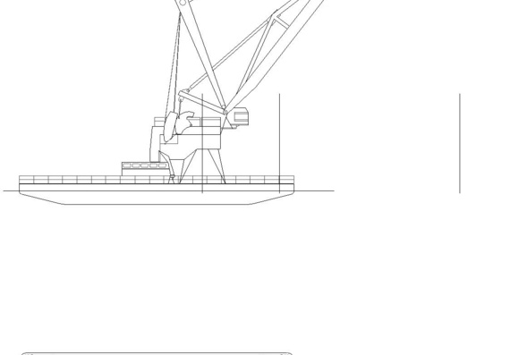 Floating crane 16 t No. 721/" Gantz 16 "