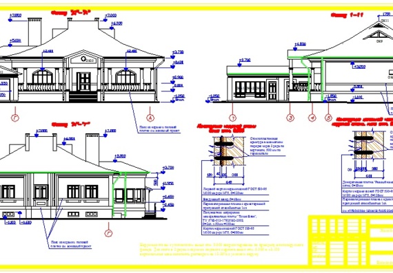 Coursework design of cottage with all necessary drawings