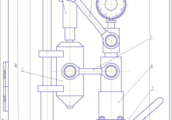 Bench drawing for nozzle check