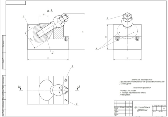 Milling Tool for Complex Shape Part