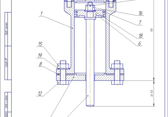 Air Cylinder - 3D and Assembly