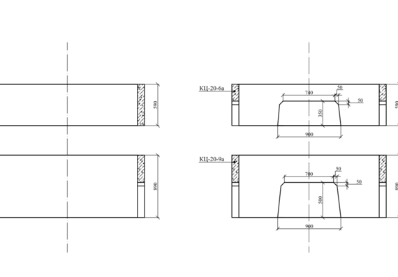 set of drawings of prefabricated structures