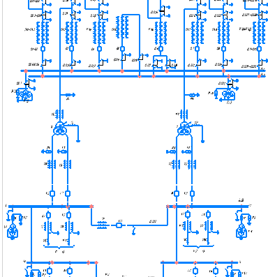 Electrical full circuit diagram 