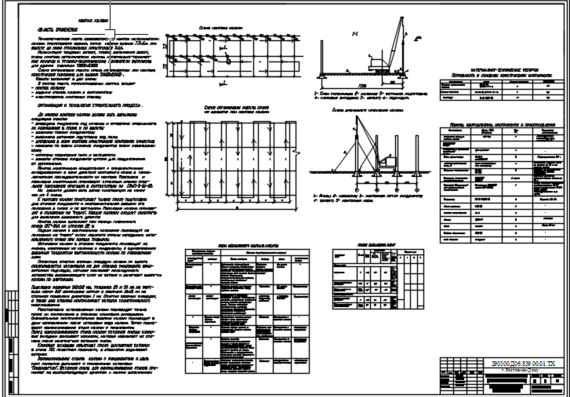 Job Instruction for Installation of Precast Reinforced Concrete Columns