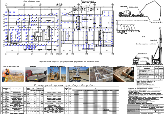 Technical Map for pile foundation