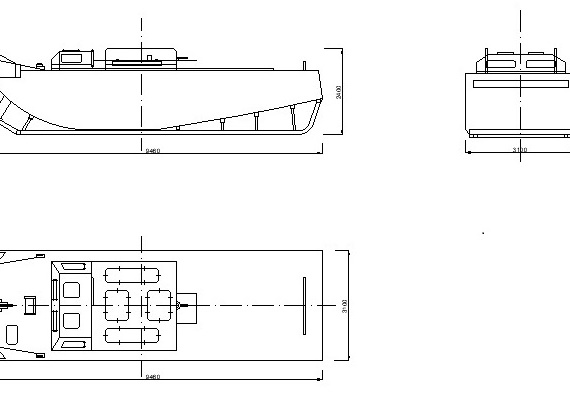 VMK-460 boat drawing