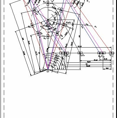Схема шестизвенного механизма - Теория механизмов машин