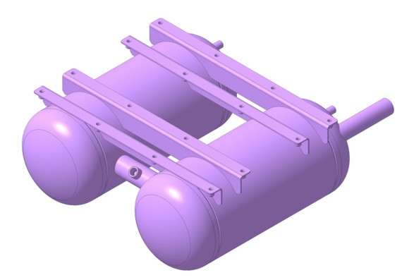 Ресивер - 3D модель