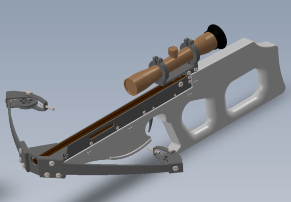 3d crossbow model