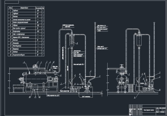 Vacuum system diagram