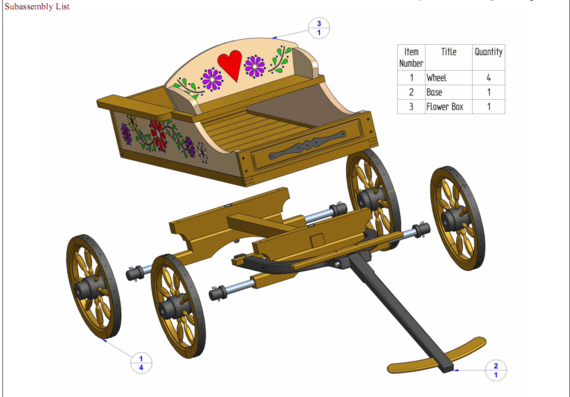 Carriage Drawings