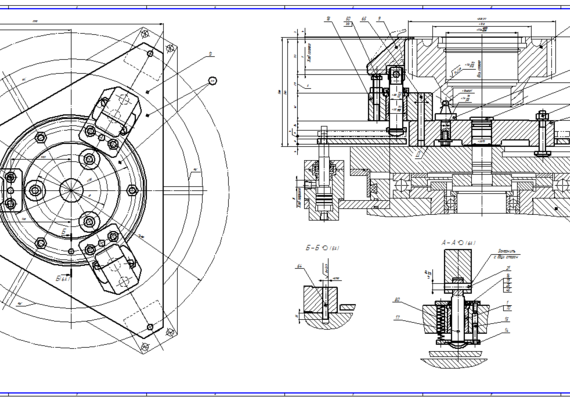 Installation accessory - assembly drawing