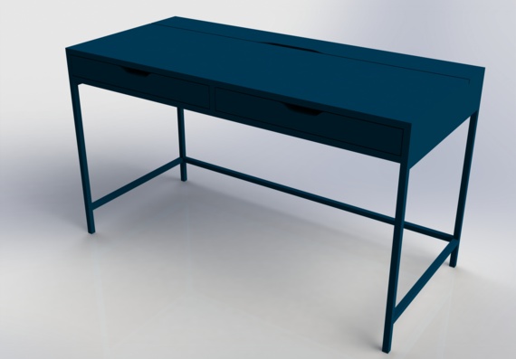 Стол - мебель из икеи - 3D модель