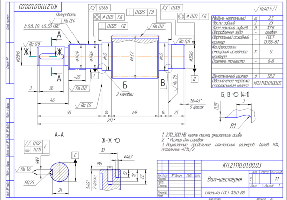 Course Design Machine Drive Design, Machine Parts, Drawings