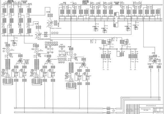 Electrical diagram of CES 1500