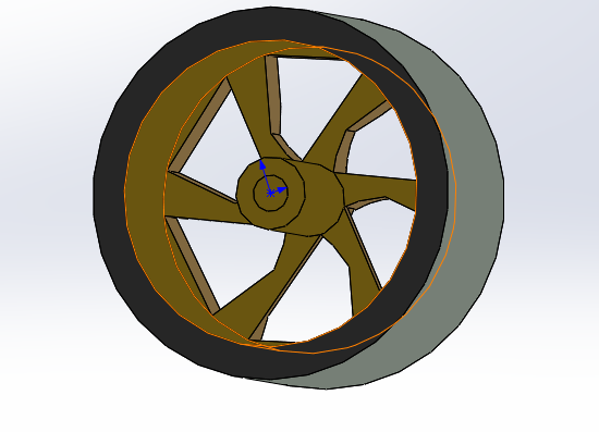 Wheel 3D model