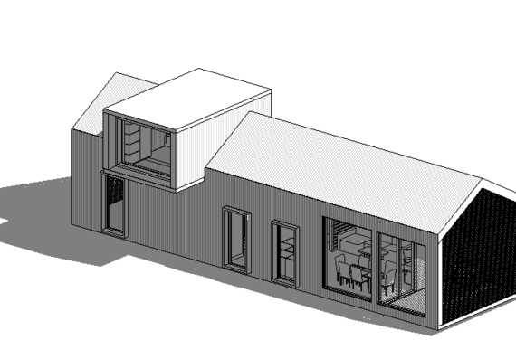 Проект загородного двухэтажного дома с планом этажей