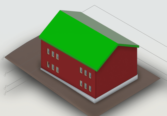 To Create a 3D Building Model