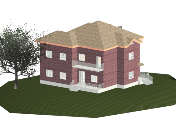 Low-rise residential building - cottage