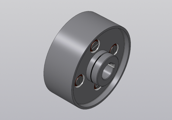 MUVP-4 clutch with brake pulley