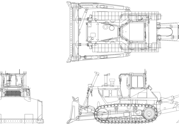 Komatsu D155A Bulldozer