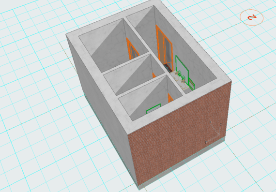 Toilet project in archicad