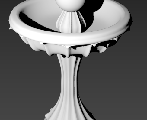 Fountain in 3Ds max