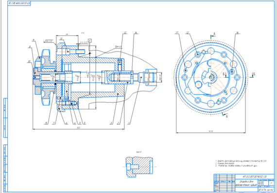 Designing the technological process of mechanical processing of the gear and the choice of machine tool - coursework