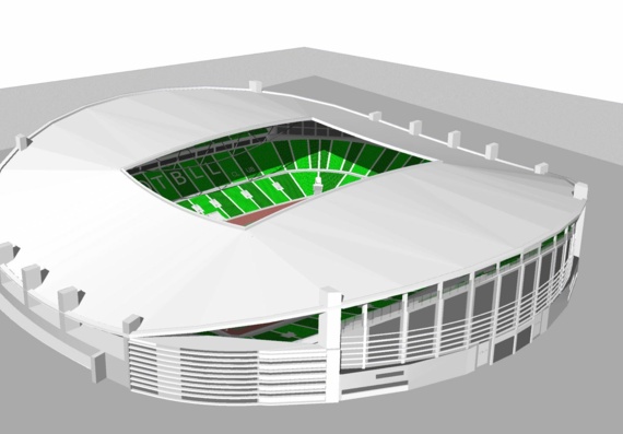 Green-arena stadium