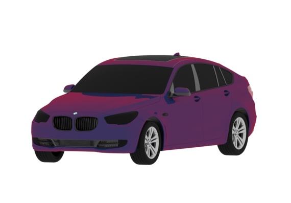 BMW Gran Turismo fbx model