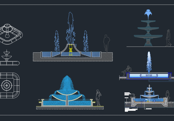 Конструкция фонтана