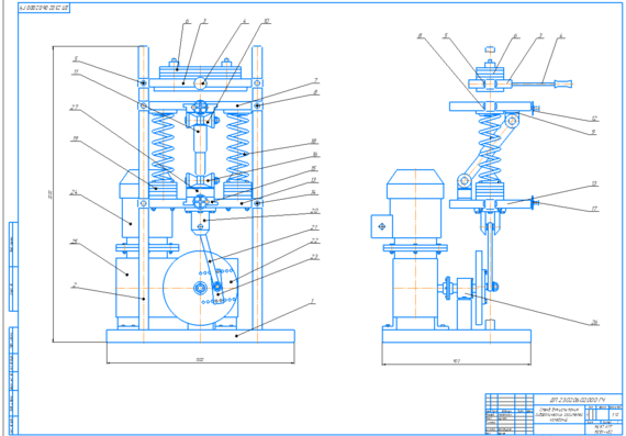 Stand for testing hydraulic vibration dampers
