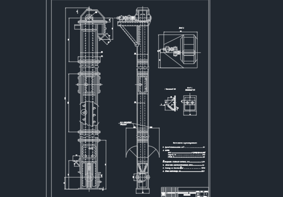 Bucket Elevator DWG Block For AutoCAD • Designs CAD, 51% OFF