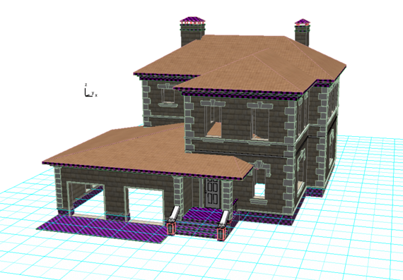 Cottages and houses in archicad