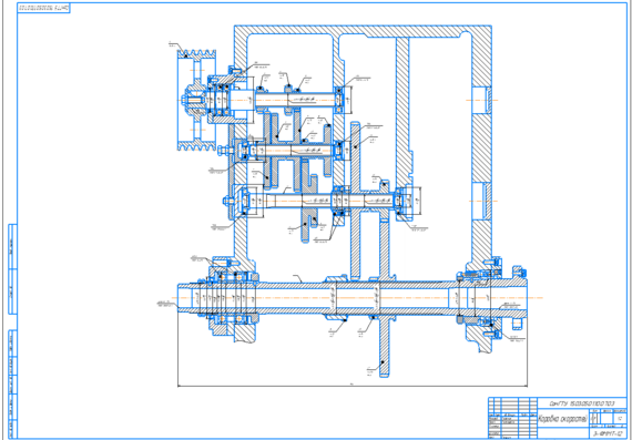Проектирование привода главного движения металлорежущего станка с многоскоростным двигателем