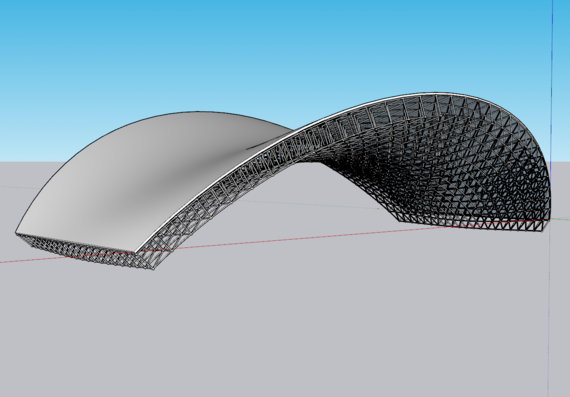 Curved Space Frame