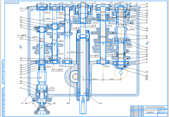 Radial drilling machine model 2L53