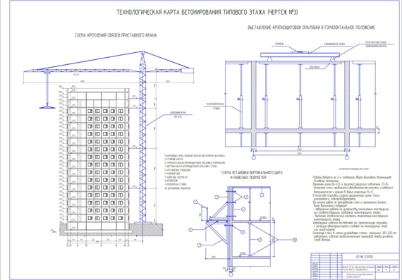 Diploma project 16-storey residential building made of monolithic reinforced concrete