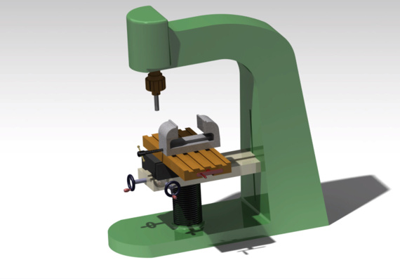 vertical milling machine
