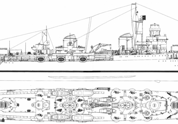 Планы итальянского крейсера Capitan Romani