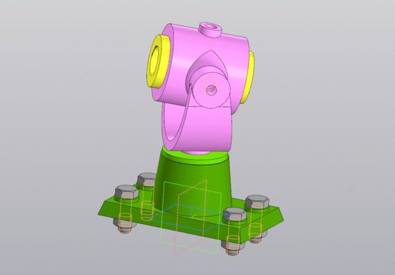 Bearing rotary 3D model