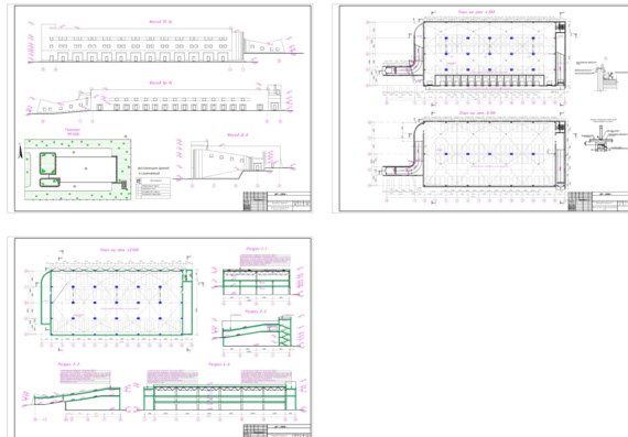 Diploma project &quot;Engineering and laboratory building with built-in parking&quot;