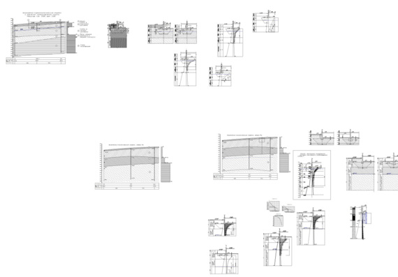 Design of foundations for an eight-story building